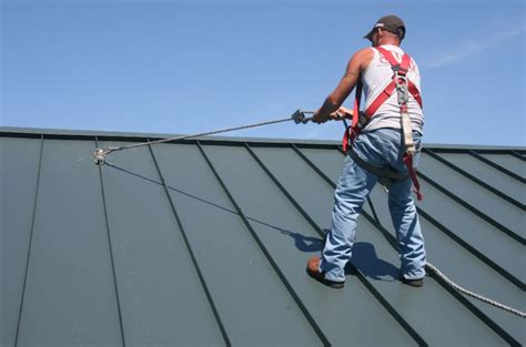 fall protection for metal roof